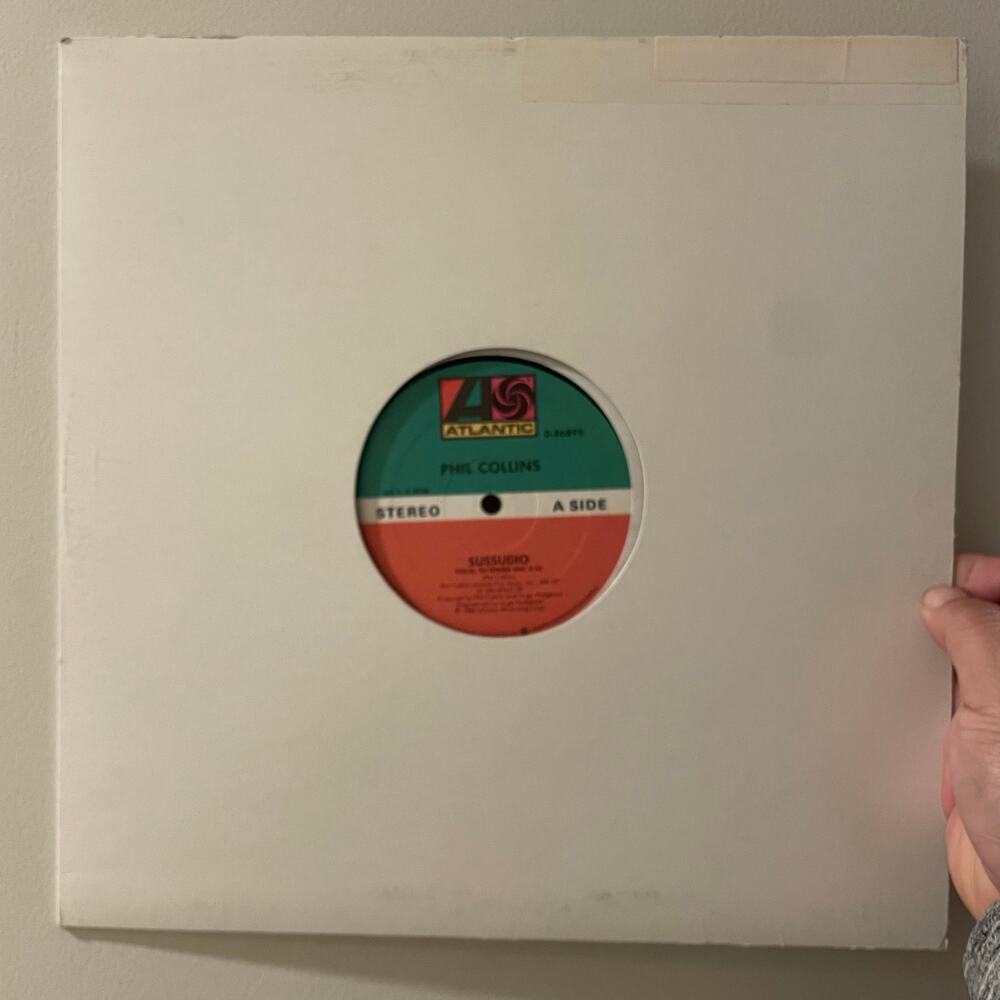Phil Collins - Sussudio 12" Vinyl Record vintage 80s pop